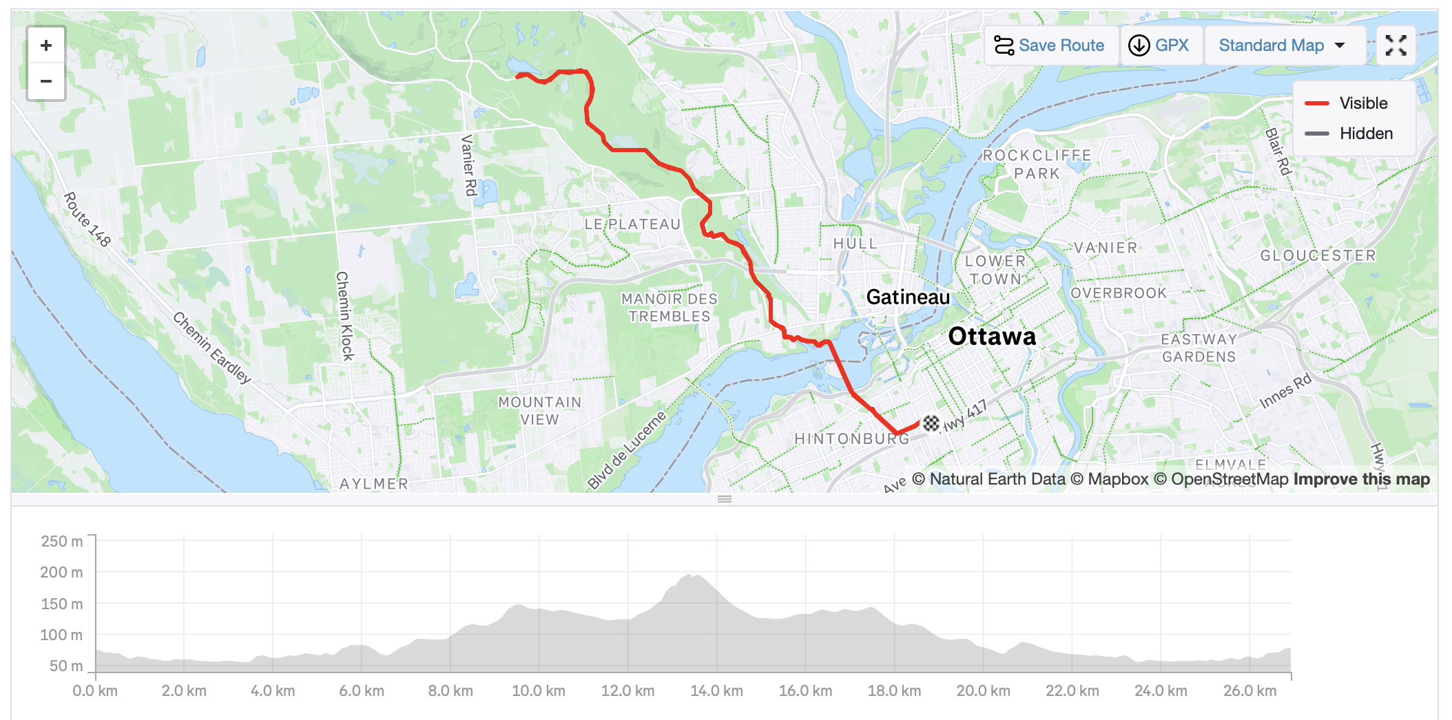 The climb to Pink Lake